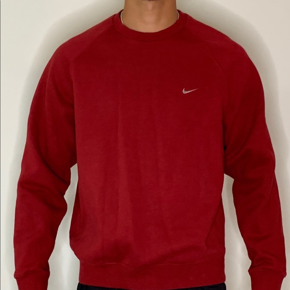 Nike Other - Red Nike Crewneck